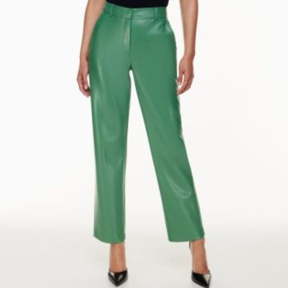 NWOT / Babaton Command Pant from Aritzia in Forest Green sz. 4 - Picture 1 of 5